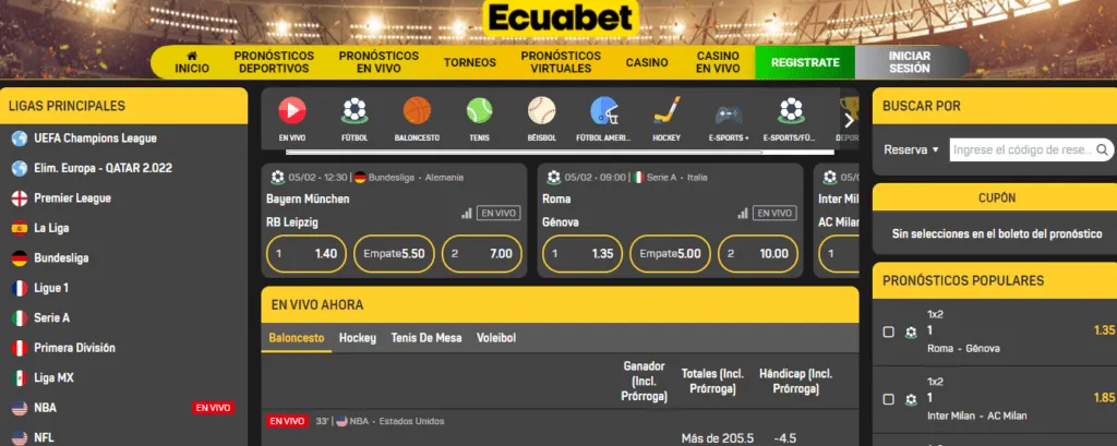 Ecuabet apuestas